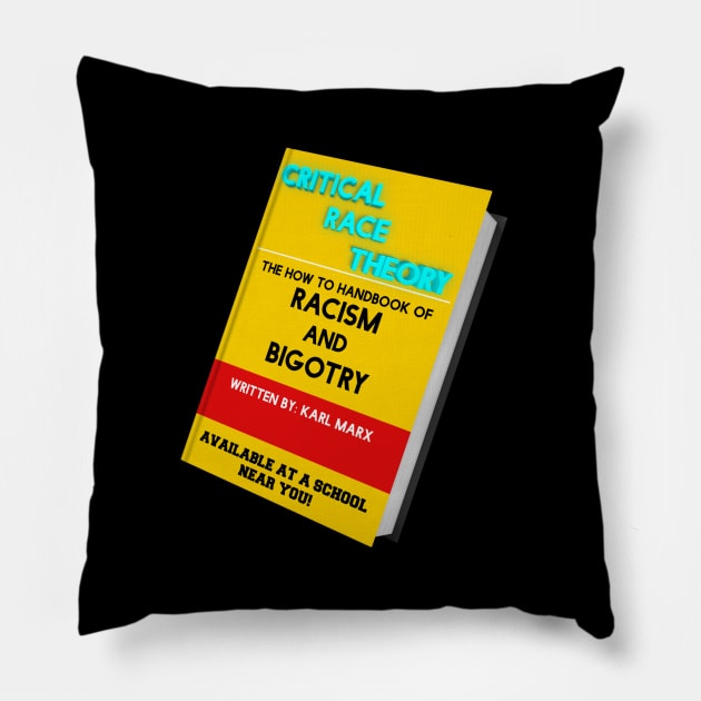 Critical Race Theory How to Handbook Pillow by WalkingMombieDesign