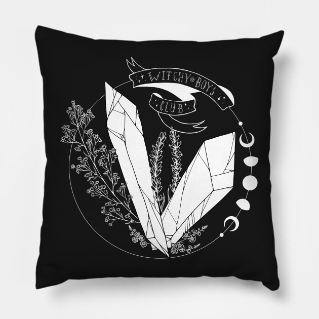 The Patch - Witchy Pals Club Series Pillow by Cosmic Queers