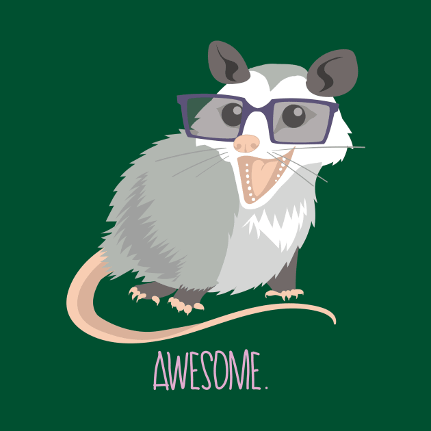 Awesome Possum by cartoonowl