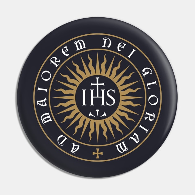 Ignatius of Loyola Society of Jesus Pin by Beltschazar