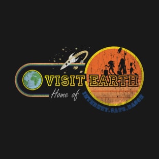 Alien Visit Earth T-Shirt