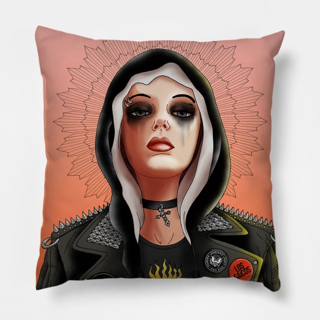 La DOLOROSA Pillow by ElianTuya