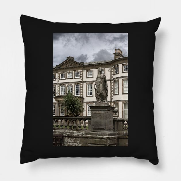 Sewerby Hall(2) Pillow by jasminewang