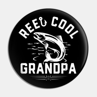 Reel Cool Grandpa Pin