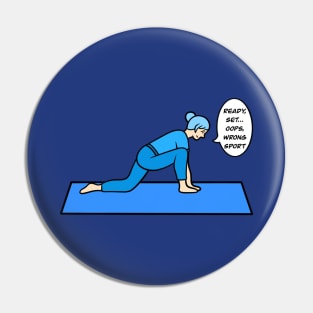 Yoga low lunge pose Pin