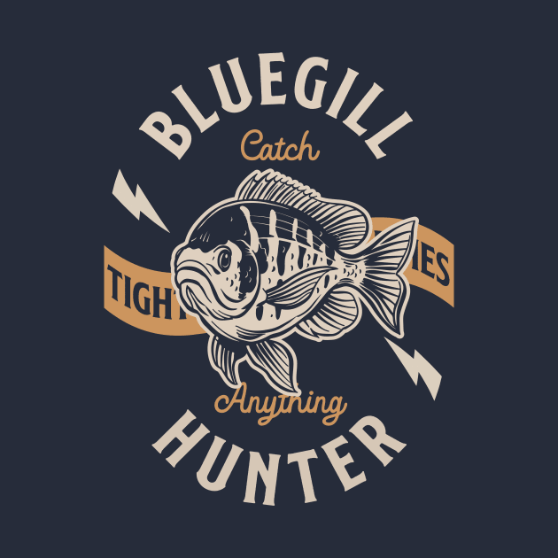 Bluegill Hunter by fishindecals