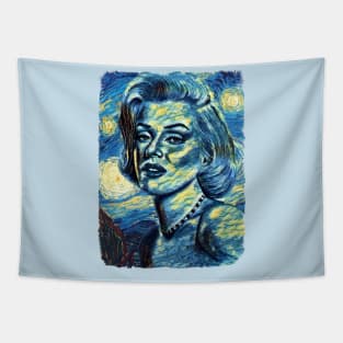 Marilyn Monroe Van Gogh Style Tapestry