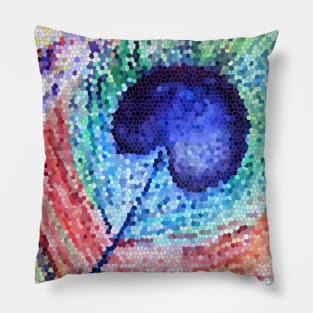 Peacock feather Pillow