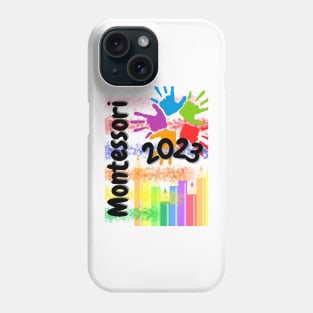 Montessori first day of school Phone Case