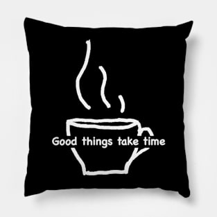 Cup of Coffee (Dark) Pillow