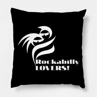 Rockabilly Retro Lovers Pillow