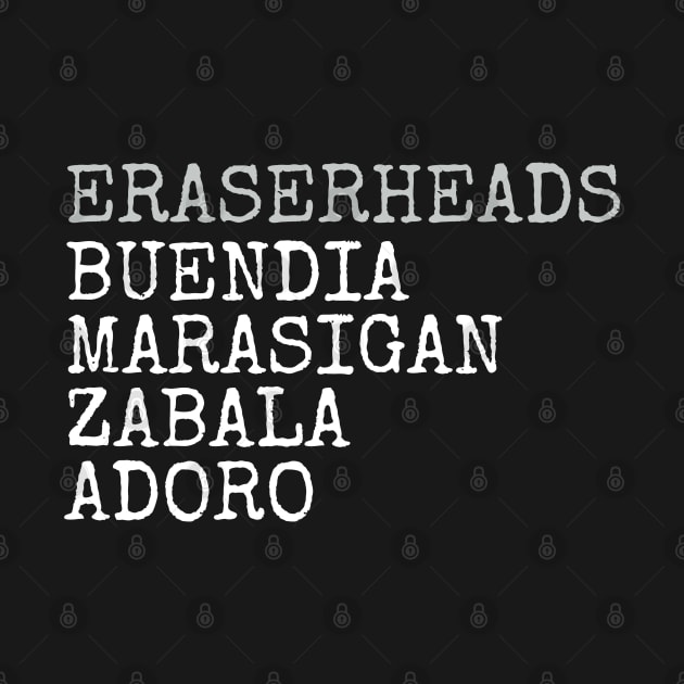 Eraserheads OPM Band by cagerepubliq