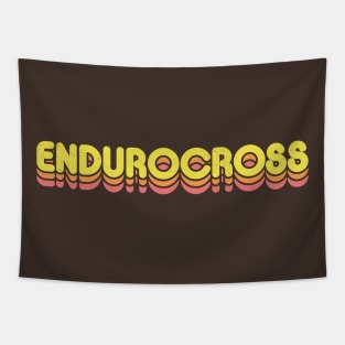 Retro Endurocross Tapestry