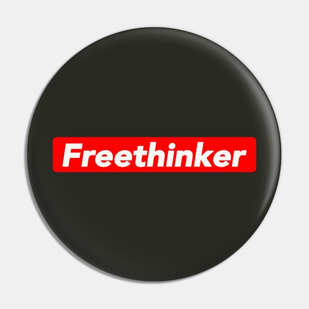 Freethinker Pin by 99sunvibes