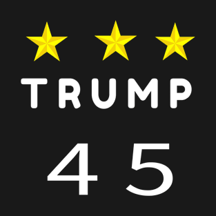 Trump 45th President T-Shirt