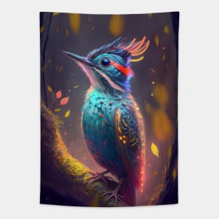 Bird Animal Portrait Painting Wildlife Outdoors Adventure Tapestry