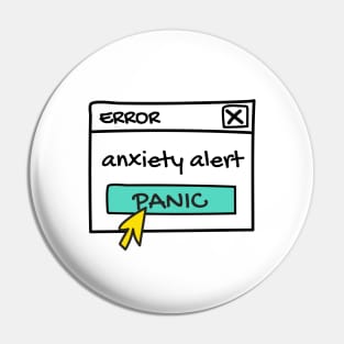 Anxiety alert Pin