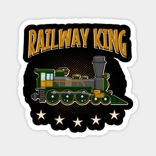 Railway King Magnet