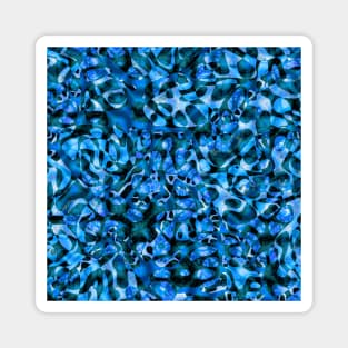 Wild Blue Chaos Magnet