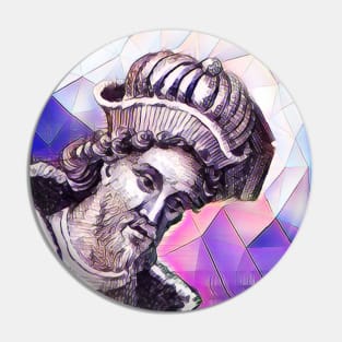 Dionysius of Halicarnassus Pink Portrait | Dionysius of Halicarnassus Artwork 8 Pin