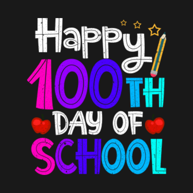 Happy 100th Days of School Gift for Teacher Student - 100th Days Of ...