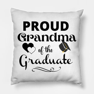 Proud Grandma Of The Graduate Pillow