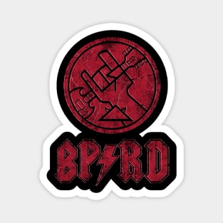 BPRD Rock Band (red stone) Magnet