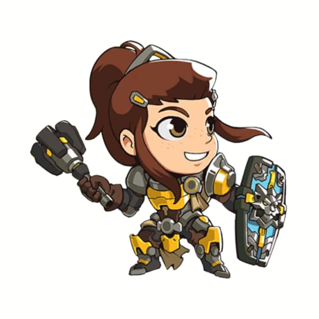 Brigitte Cute Spray - Overwatch by Bystanders