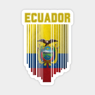 Ecuador flag, ecuadorian flag Magnet