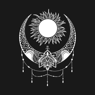 Sun and Moon | Cosmic Wedding T-Shirt