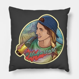 Makarxart traveling series Pillow