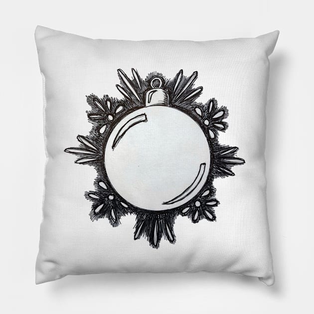 Ornament bulb Pillow by Lavenderbuttons