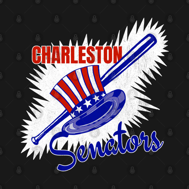 Disover Defunct Charleston Senators Baseball 1960 - West Virginia - T-Shirt