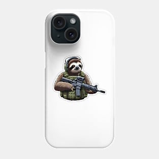 Tactical Sloth Phone Case