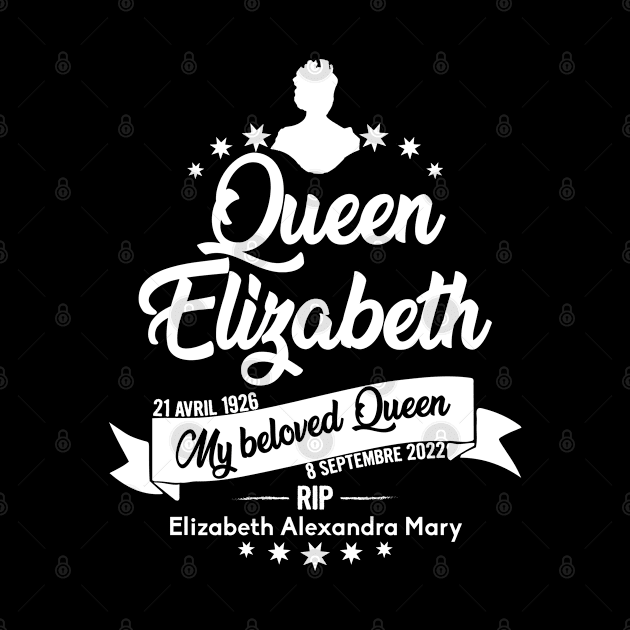 RIP Queen Elizabeth, Rest in peace Queen Elizabeth II by Myteeshirts