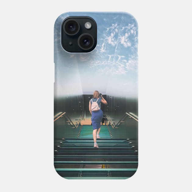 Stairs to the Unknown Phone Case by Fanbros_art