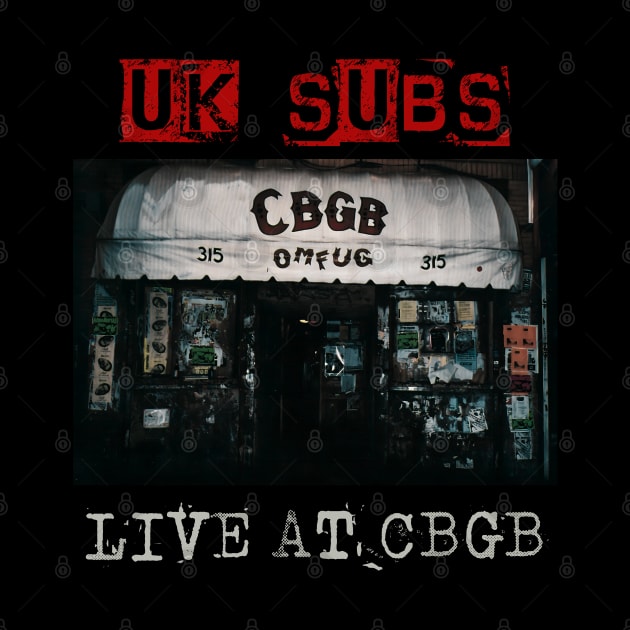 uk subs live at cbgb by kusuka ulis