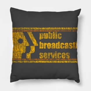 PBS Distressed Pillow