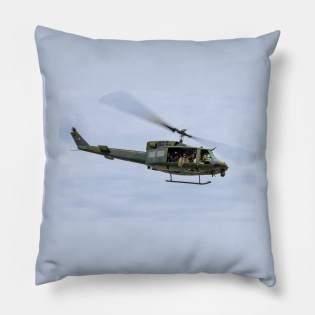 UH-1N Huey Helicopter Pillow by acefox1