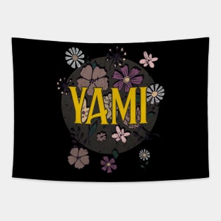Aesthetic Proud Name Yami Flowers Anime Retro Styles Tapestry