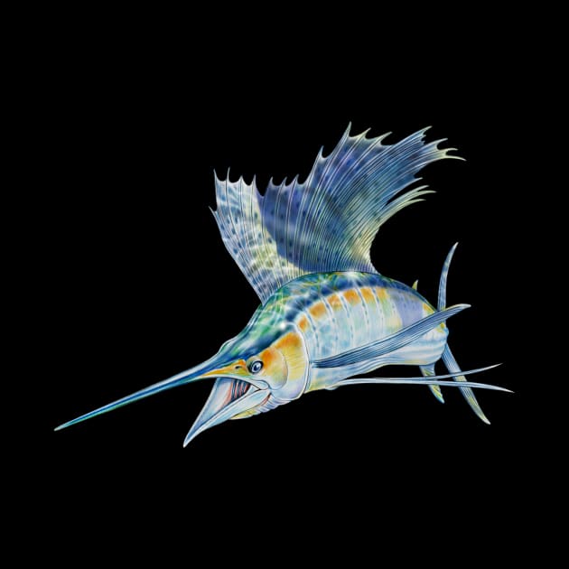 Sailfish by Tim Jeffs Art