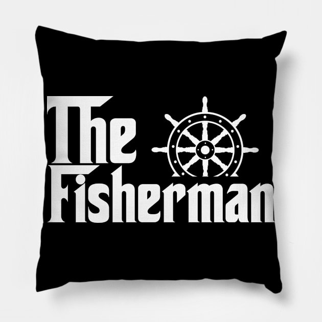 The fisherman job gifts for father . Perfect present for mother dad friend him or her Pillow by SerenityByAlex