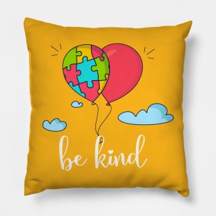 Autism Awareness Amazing Cute Funny Colorful Motivational Inspirational Gift Idea for Autistic Pillow