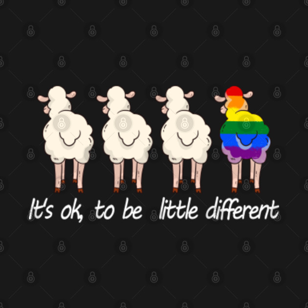 Disover LBGT Sheep Lesbian Gay Bisexual Transgender Flag Gift - Lbgt - T-Shirt