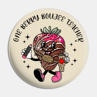 Teacher Valentines Day Berry Boujee Teacher Appreciation Pin