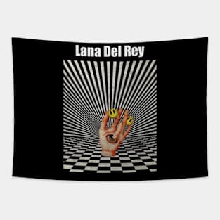 Illuminati Hand Of Lana Del Rey Tapestry