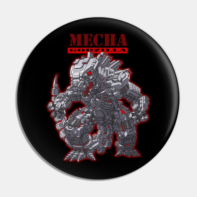 Mechagodzilla Pin by THEVARIO