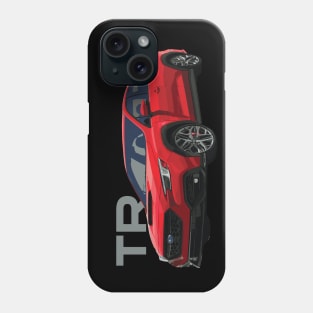 jdm tR subie VB WRX FA24 red version brembo s4 car sedan Phone Case