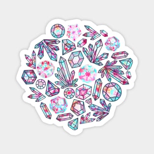 Kaleidoscope Crystals Magnet