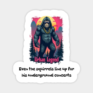 Shadowy Bigfoot: Urban Legend Magnet